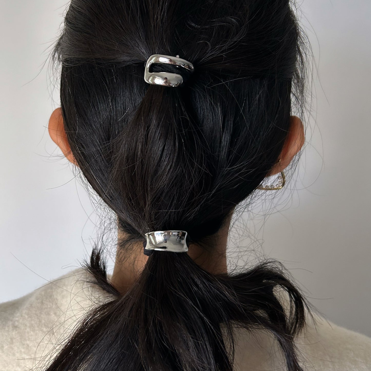 Metal hair cuff set